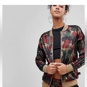 Adidas x Pharrell Williams Women's Hu Hiking Camo Track Jacket - small